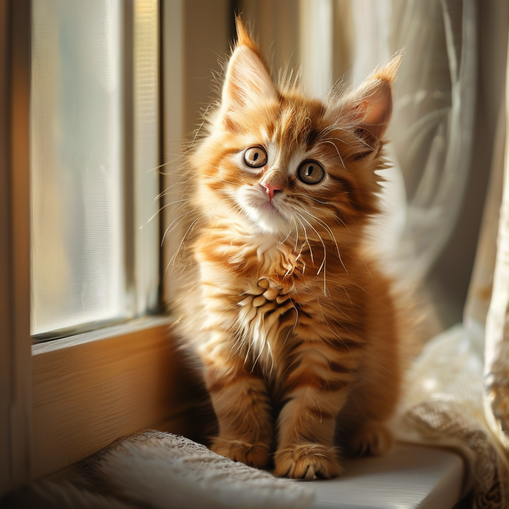 一只可爱的小猫
