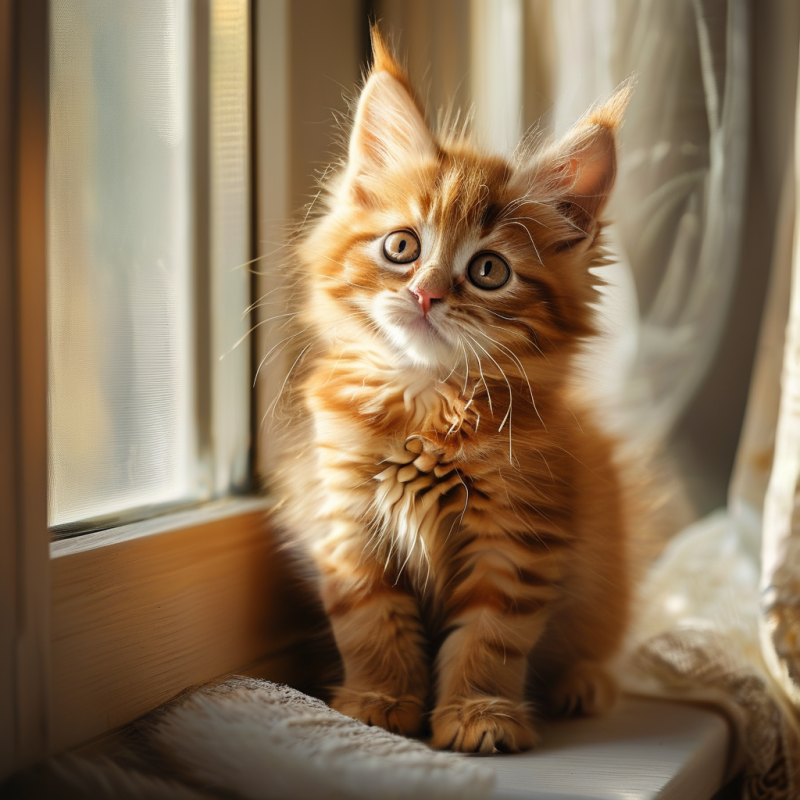 一只可爱的小猫